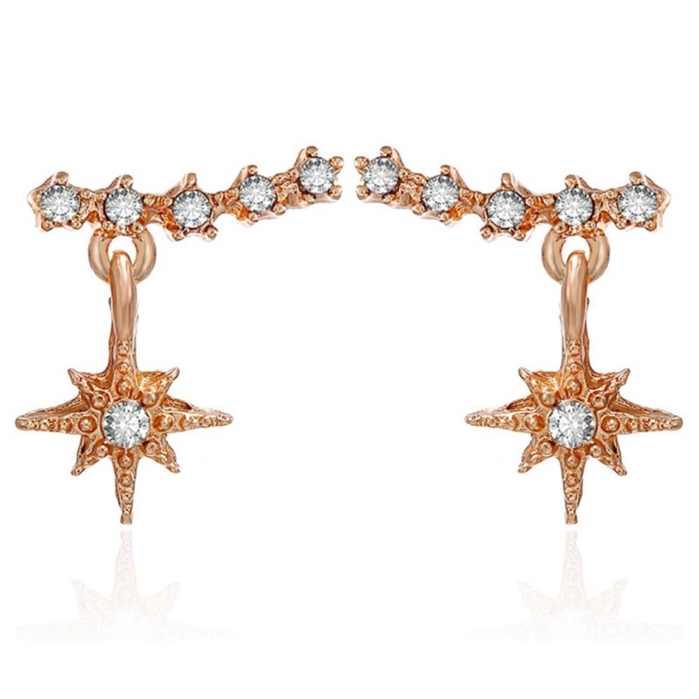 Retro Shooting Star 🌠 earrings